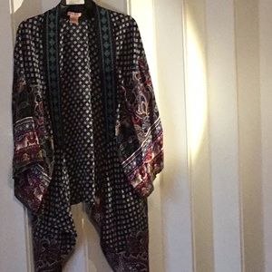 Flying Tomato Kimono Cardigan